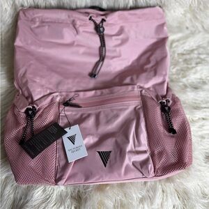 Victoria's Secret Light Pink Cinched Backpack